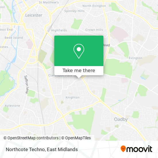 Northcote Techno map