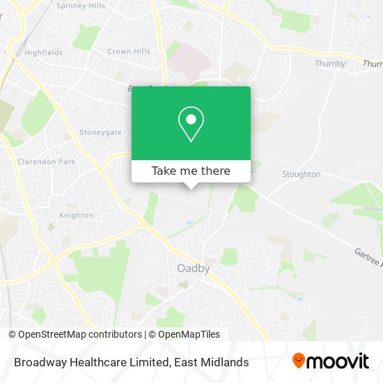 Broadway Healthcare Limited map