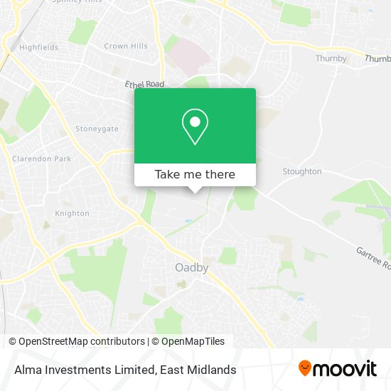 Alma Investments Limited map