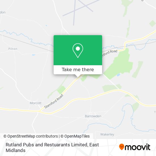 Rutland Pubs and Restuarants Limited map