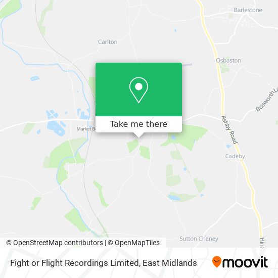 Fight or Flight Recordings Limited map
