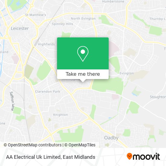 AA Electrical Uk Limited map