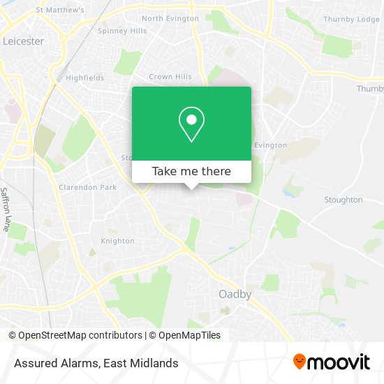 Assured Alarms map