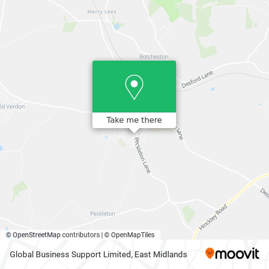 Global Business Support Limited map