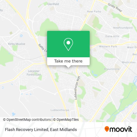 Flash Recovery Limited map