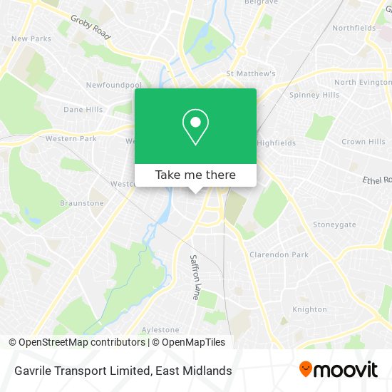 Gavrile Transport Limited map