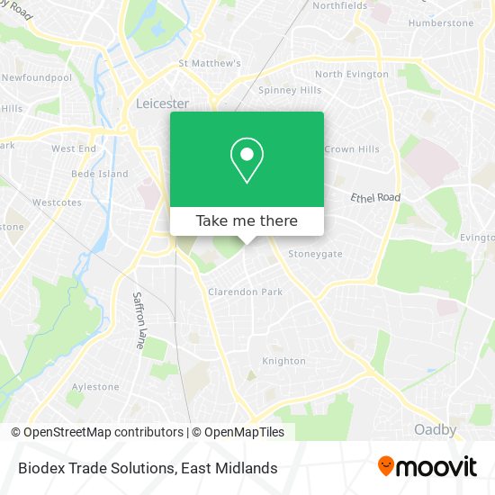 Biodex Trade Solutions map