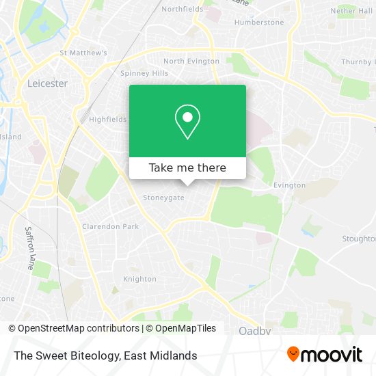 The Sweet Biteology map