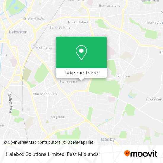 Halebox Solutions Limited map