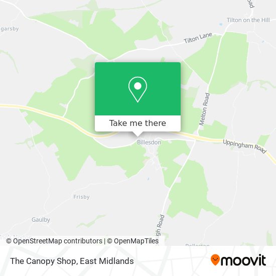 The Canopy Shop map