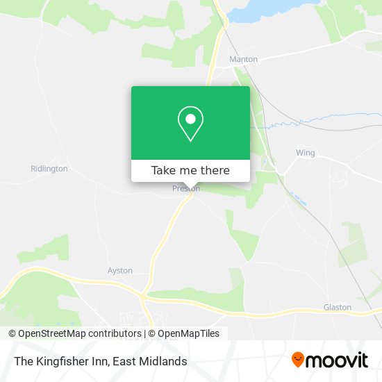 The Kingfisher Inn map