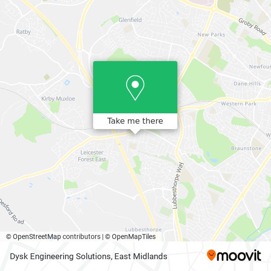 Dysk Engineering Solutions map