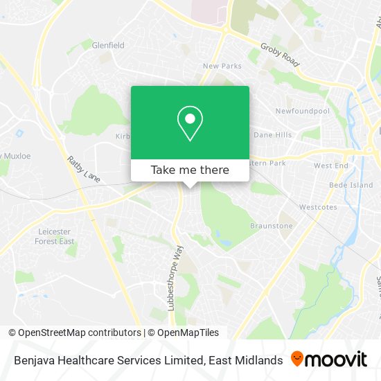 Benjava Healthcare Services Limited map