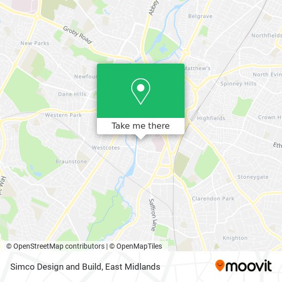 Simco Design and Build map