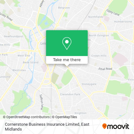 Cornerstone Business Insurance Limited map