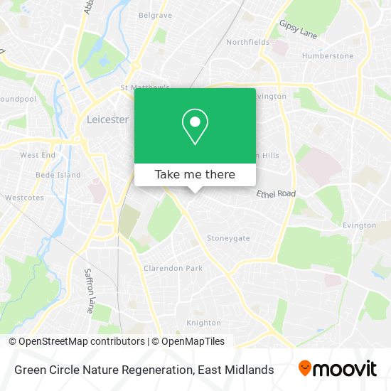 Green Circle Nature Regeneration map