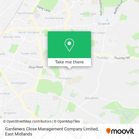 Gardeners Close Management Company Limited map