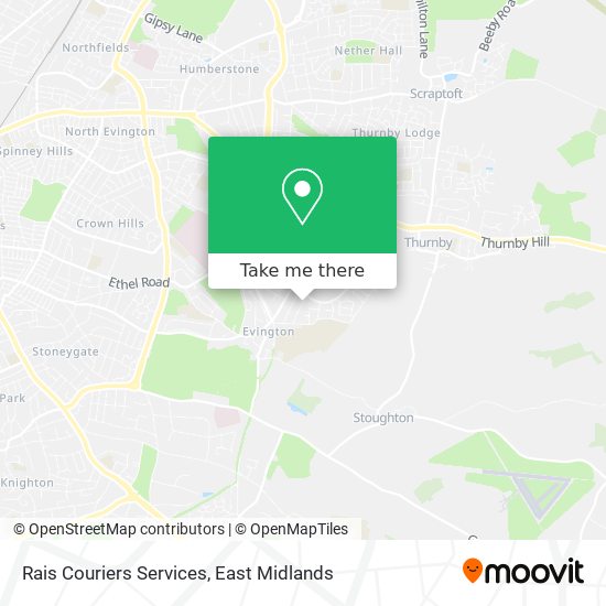 Rais Couriers Services map