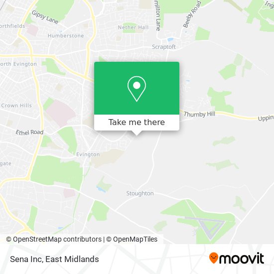 Sena Inc map