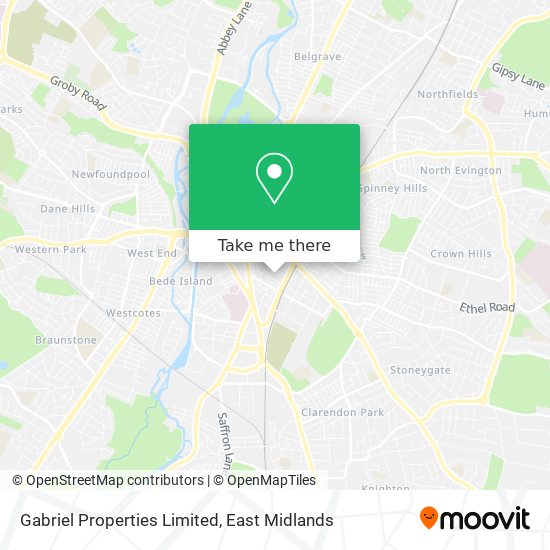 Gabriel Properties Limited map