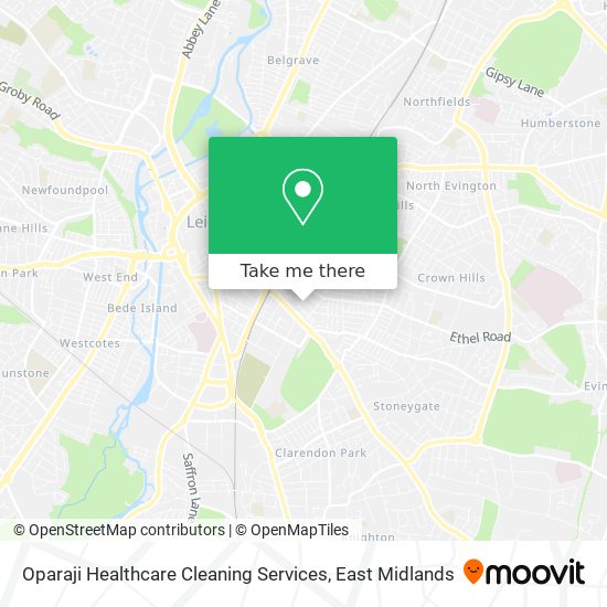 Oparaji Healthcare Cleaning Services map