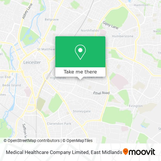 Medical Healthcare Company Limited map