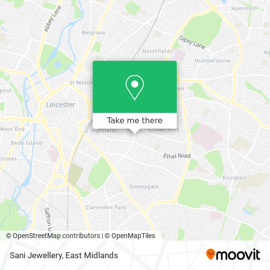 Sani Jewellery map