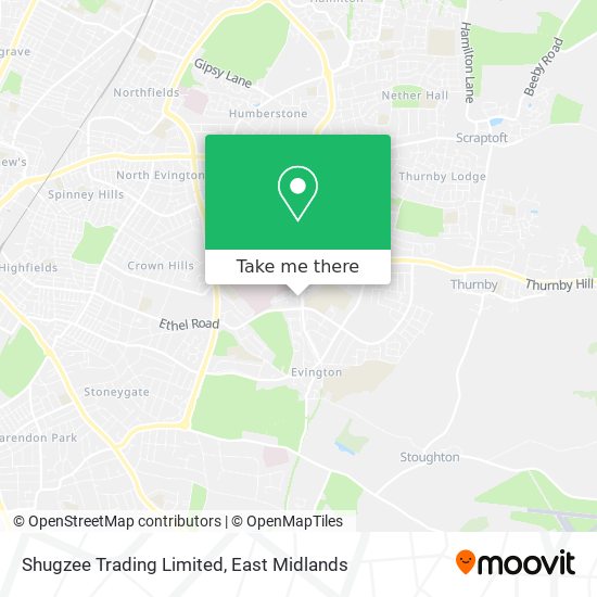 Shugzee Trading Limited map