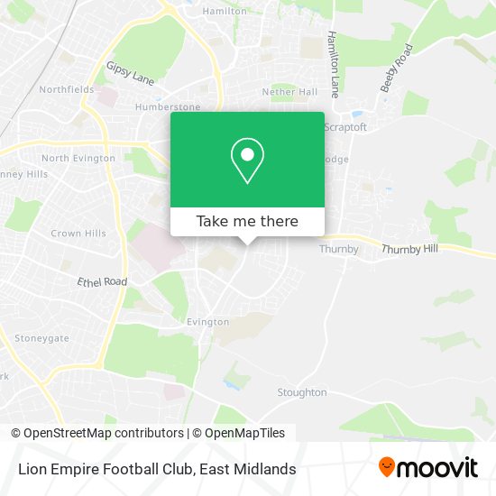 Lion Empire Football Club map