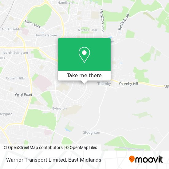 Warrior Transport Limited map