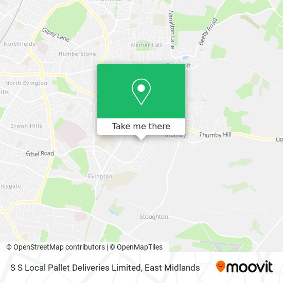 S S Local Pallet Deliveries Limited map