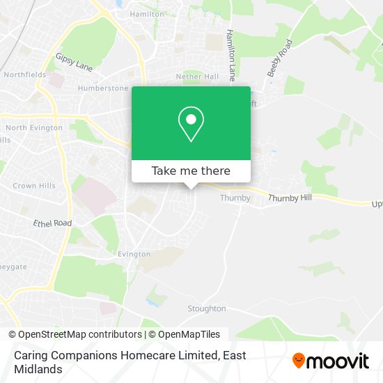 Caring Companions Homecare Limited map