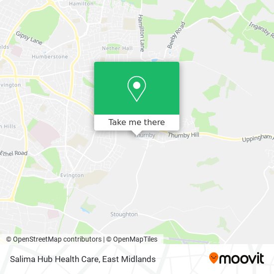 Salima Hub Health Care map