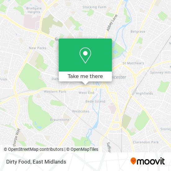 Dirty Food map