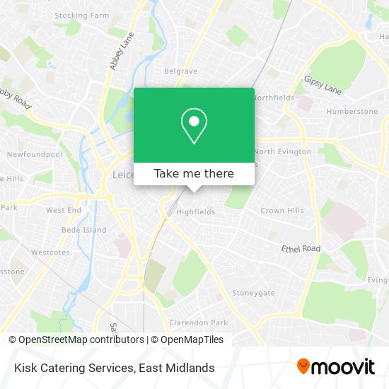 Kisk Catering Services map