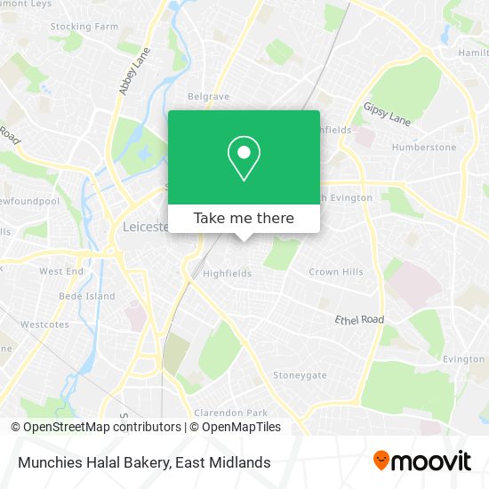 Munchies Halal Bakery map