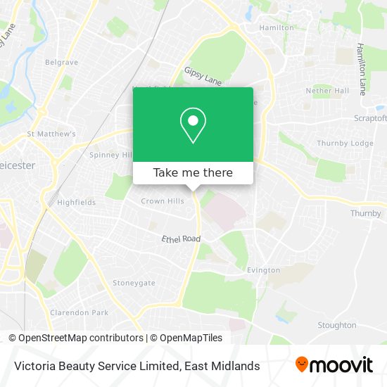 Victoria Beauty Service Limited map