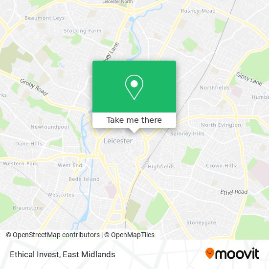 Ethical Invest map