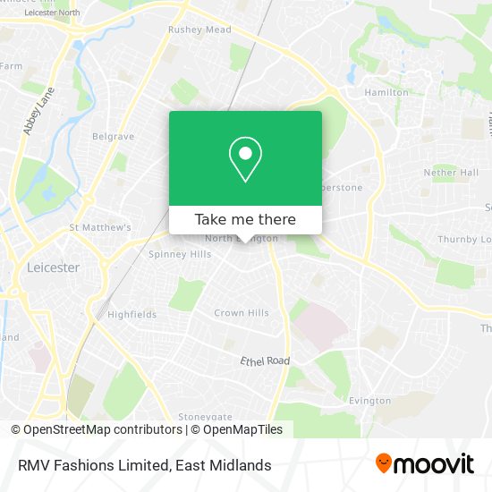 RMV Fashions Limited map