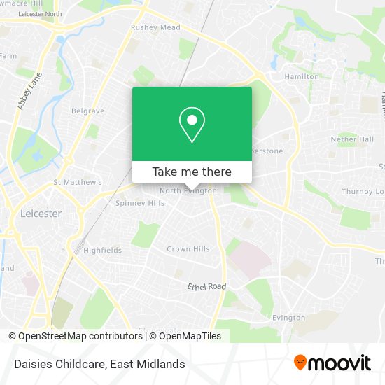 Daisies Childcare map