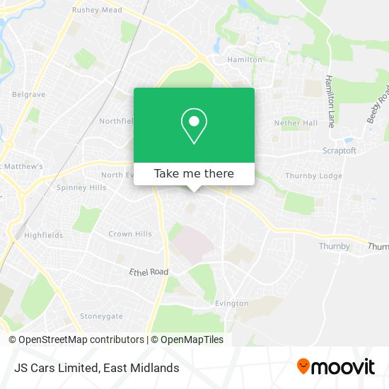 JS Cars Limited map