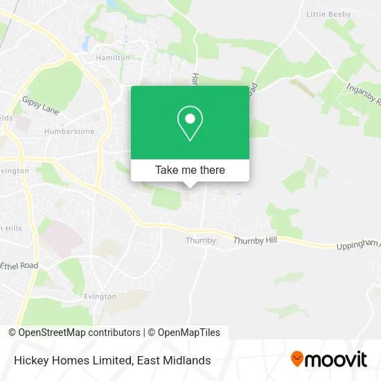 Hickey Homes Limited map