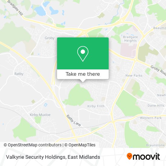 Valkyrie Security Holdings map