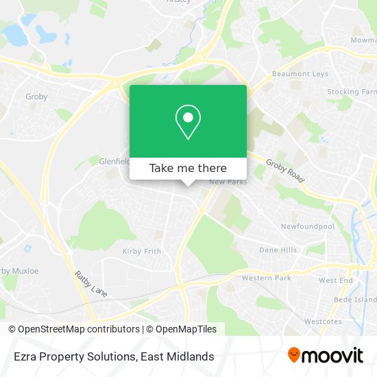 Ezra Property Solutions map