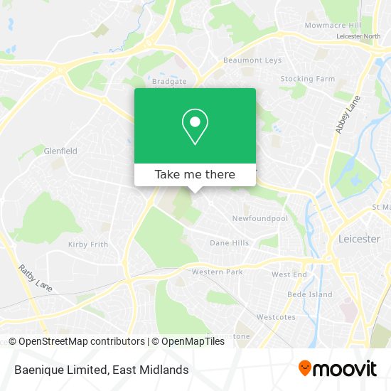 Baenique Limited map