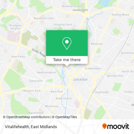 Vitalifehealth map