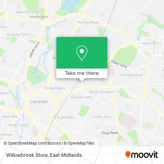 Willowbrook Store map