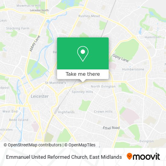 Emmanuel United Reformed Church map