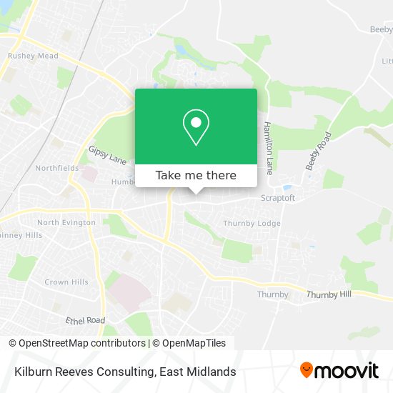 Kilburn Reeves Consulting map