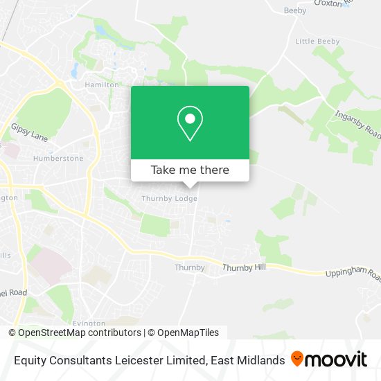Equity Consultants Leicester Limited map